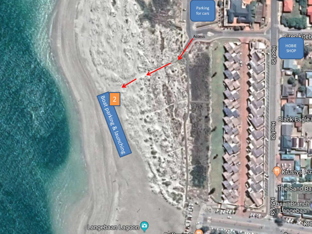 Langebaan Beach Launch Area